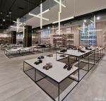 個(gè)性鞋店置物架裝修效果圖
