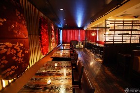 经典日式酒吧装饰画装修效果图片