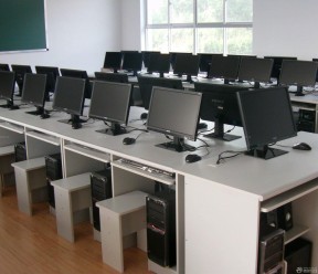学校电脑房装修图片 室内设计