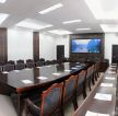 学校会议室会议桌装修效果图片2023
