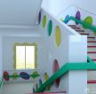 幼儿园学校楼梯装修实景图