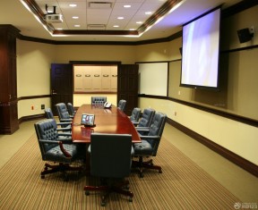 学校会议室效果图 地毯装修效果图片