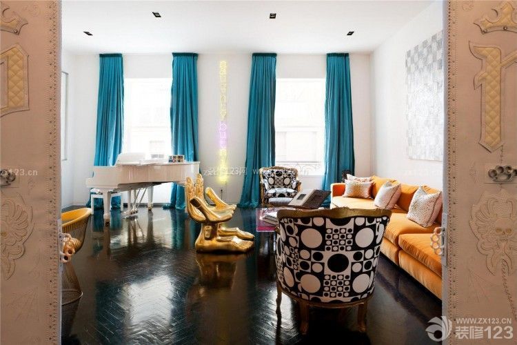 客厅颜色搭配 泰式客厅装修效果图