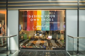 欧式女鞋店橱窗设计装修效果图片