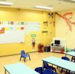 学校幼儿教室背景墙装修效果图片
