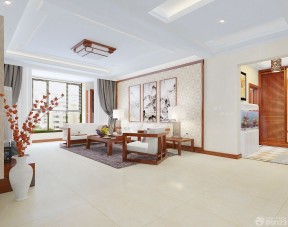 客廳家裝效果圖 簡(jiǎn)約中式裝修效果圖