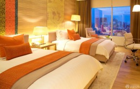 普吉岛泰式装修宾馆 床头背景墙装修效果图片