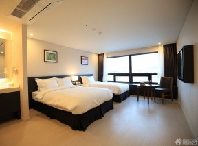 普吉岛泰式装修宾馆简单卧室装修效果图