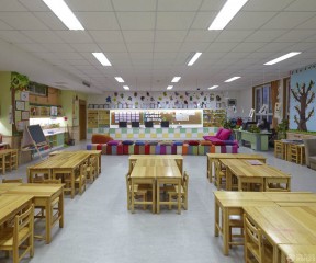 学校背景墙装修效果图 教室