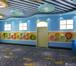 苏州幼儿学校室内走廊玄关装修效果图