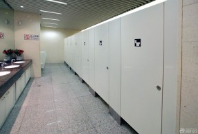 商場廁所裝修效果圖 格柵吊頂