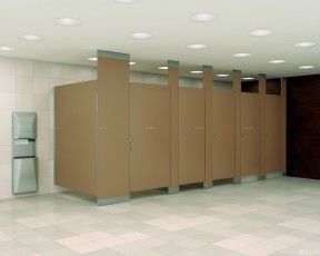 商场厕所装修效果图 隔断设计