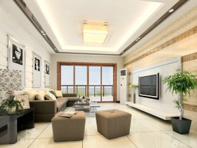 客廳電視機(jī)柜 簡(jiǎn)約現(xiàn)代裝修效果圖