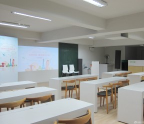 苏州最新培训学校教室装修案例图片 