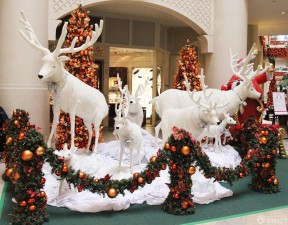 圣诞节商场装饰 商场装饰效果图