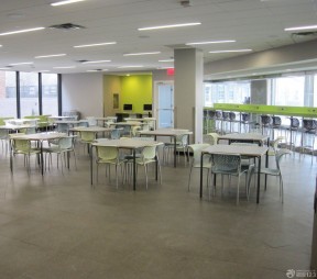 学校食堂装修效果图 地板砖