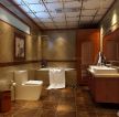 中式风格浴室设计装修效果图片