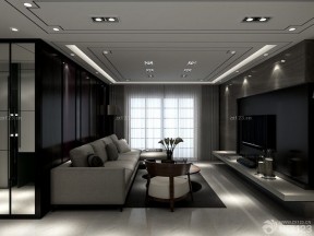 房子客廳裝修圖片 筒燈裝修效果圖片