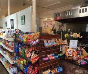 便利店裝修效果圖大全 室內(nèi)隔斷