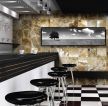家庭酒吧装饰石材墙面装修效果图片