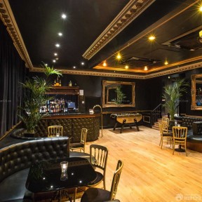 豪华复古欧式风格家庭酒吧吧椅图片