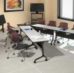 会议室会议桌布置装修效果图片