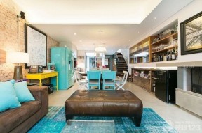现代家居客厅沙发颜色搭配装修