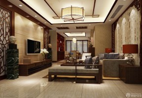 現(xiàn)代中式客廳裝修效果圖大全2020圖片 別墅客廳裝修效果圖