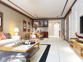 現(xiàn)代中式客廳裝修效果圖大全2020圖片 簡約裝修圖片