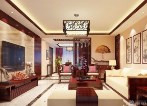 现代中式客厅装修效果图大全2020图片 客厅组合沙发