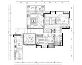 2023三居室房子户型设计图片