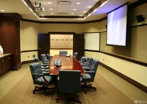 会议室布置图 小会议室装修效果图
