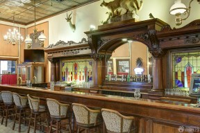 酒吧吧台椅 古典欧式风格