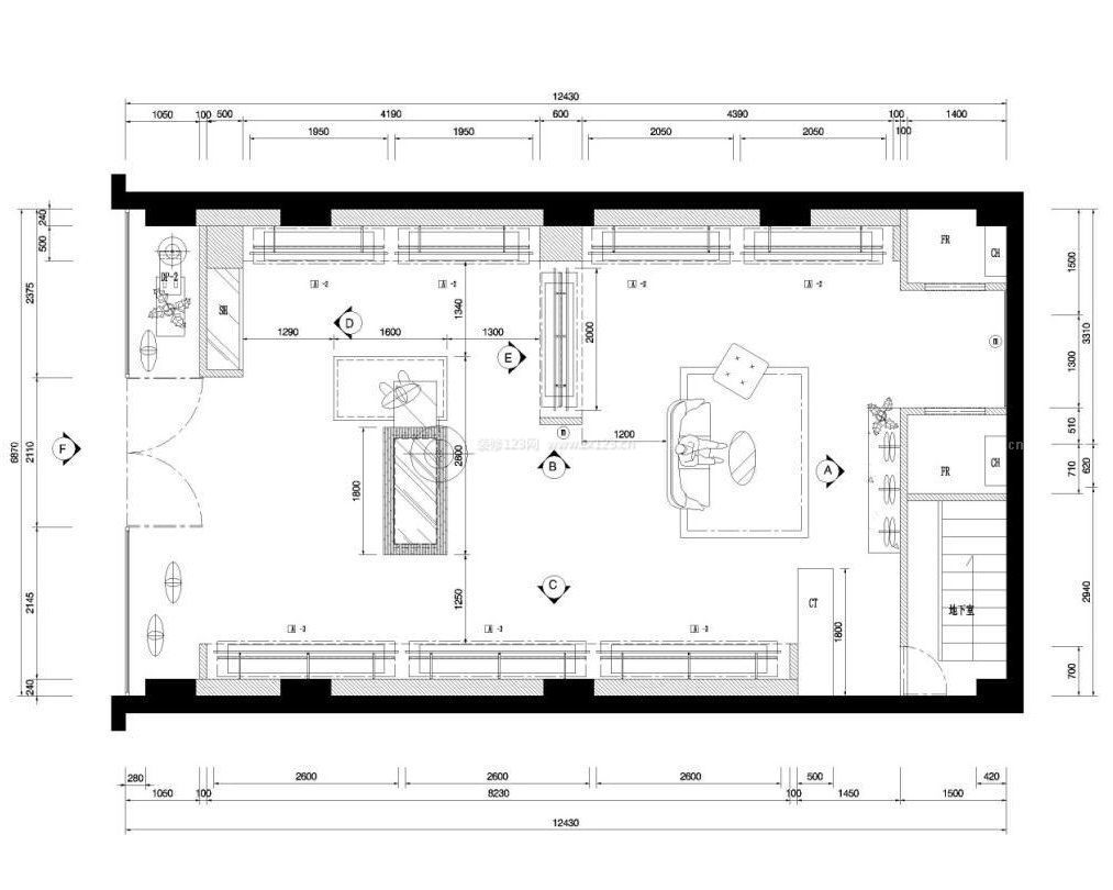 展示設(shè)計(jì)平面圖2023