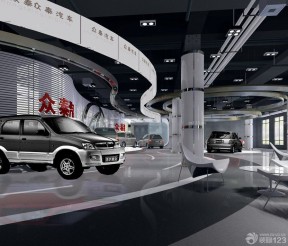 汽車4s店展廳布置 