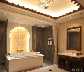 衛(wèi)浴展廳效果圖 吊頂設計裝修效果圖片