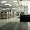 大型图书馆室内集成吊顶灯设计效果图片
