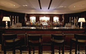 古典酒吧装修设计图 吧台设计