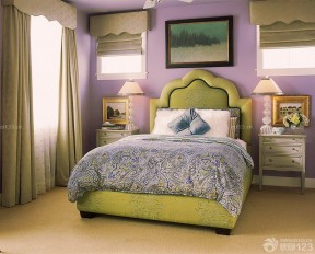 8平米小卧室装修图 窗帘布艺图