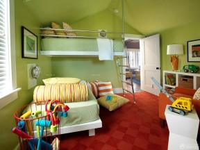 8平米小卧室装修图 尖顶卧室