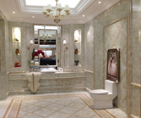 卫浴展厅室内欧式风格设计效果图片