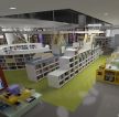 儿童图书馆室内书架设计实景图片