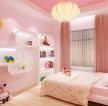 粉色公主卧室装潢设计装修效果图