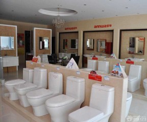 簡約衛(wèi)浴展廳效果圖 室內(nèi)背景墻效果圖