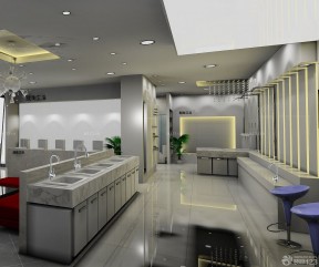 简约卫浴展厅效果图 室内设计