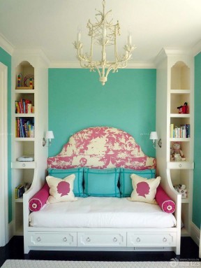 小面积卧室装修效果图 简约地中海风格