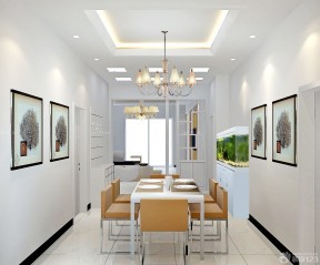 房屋餐廳裝修效果圖 餐廳吊燈圖片