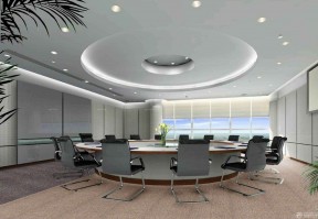 会议室卷帘图片 中会议室装修效果图