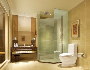 卧室卫生间装修效果图 整体淋浴房装修效果图片