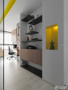 現(xiàn)代北歐風(fēng)格115平米裝飾效果圖